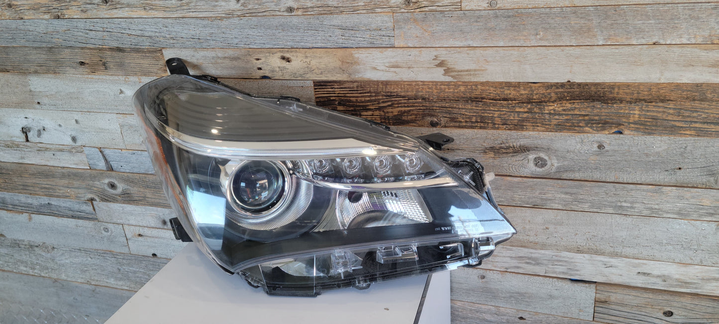 Toyota YARIS 2015-2017 | Passenger Headlamp lens/housing | LED, DRL, Projector, Hatchback