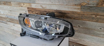 Honda CIVIC 2016-2020 | Passenger Headlamp assy composite | Halogen, Hatchback, Sport,Coupe