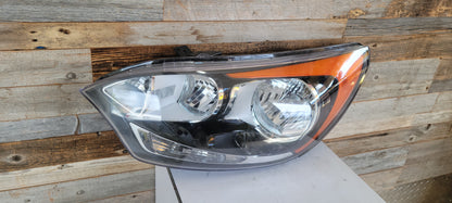 KIA RIO 2012 2017 Driver Headlamp assy composite H/B; w/o LED Position Lamp
