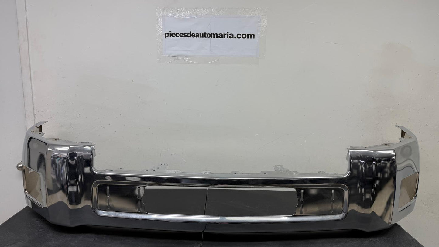 Chevrolet SILVERADO 2500/3500 HD 2015-2019 | Front bumper face bar | Chrome, w/ Fog w/sensors