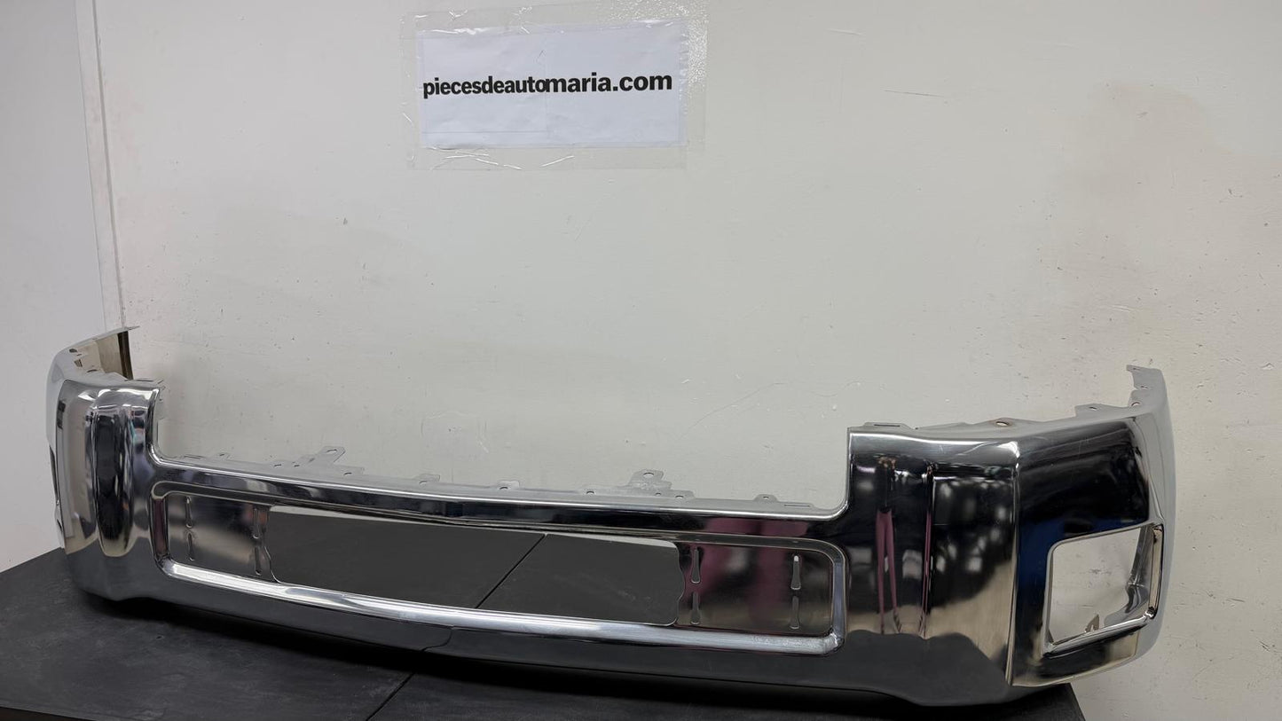 Chevrolet SILVERADO 2500/3500 HD 2015-2019 | Front bumper face bar | Chrome, w/ Fog w/sensors