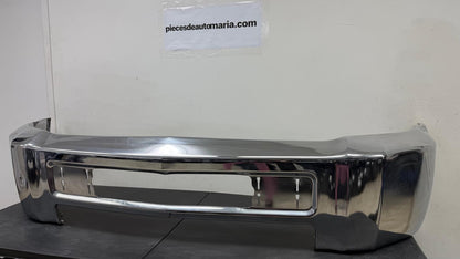 CHEVROLET SILVERADO 2500/3500 HD|2015-2019| Front bumper face bar w/o SENSORS; w/o FOG LAMPS CHRome