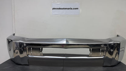 CHEVROLET SILVERADO 2500/3500 HD|2015-2019| Front bumper face bar w/o SENSORS; w/o FOG LAMPS CHRome