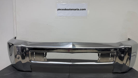 CHEVROLET SILVERADO 2500/3500 HD|2015-2019| Front bumper face bar w/o SENSORS; w/o FOG LAMPS CHRome