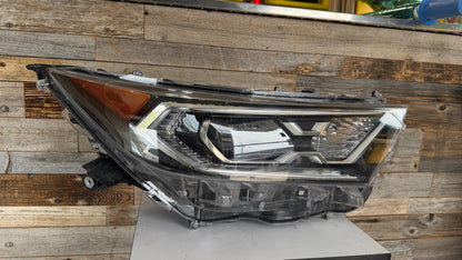 TOYOTA  RAV4 2019-2021 Passenger Headlamp assy composite HYBRID; LIMITED|XLE|XSE; North America Built