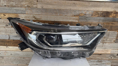 TOYOTA  RAV4 2019-2021 Passenger Headlamp assy composite HYBRID; LIMITED|XLE|XSE; North America Built