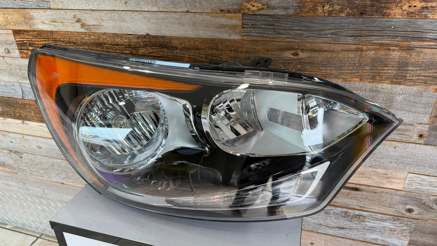 KIA RIO 2012-2017 Passenger Headlamp assy composite H/B; w/o LED Position Lamp