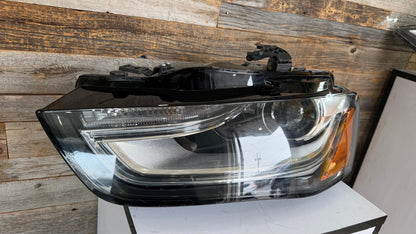 AUDI ALLROAD 2013-2016 Driver Headlamp lens/housing Xenon; w/o Curve Lighting