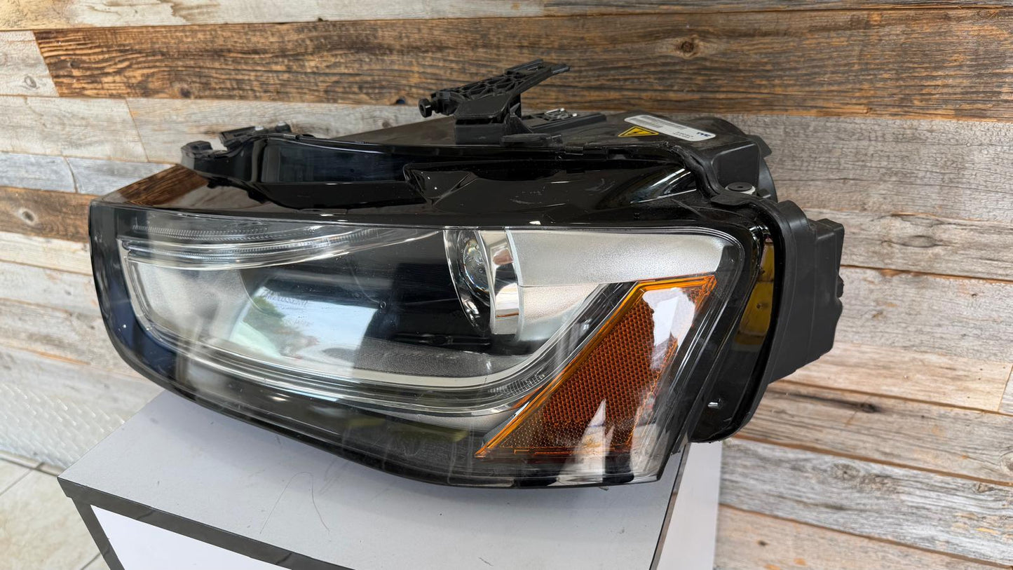 AUDI ALLROAD 2013-2016 Driver Headlamp lens/housing Xenon; w/o Curve Lighting