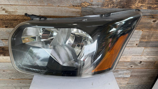 FORD TRANSIT-150 2016-2019 Driver Headlamp assy composite ; w/o Chrome Trim