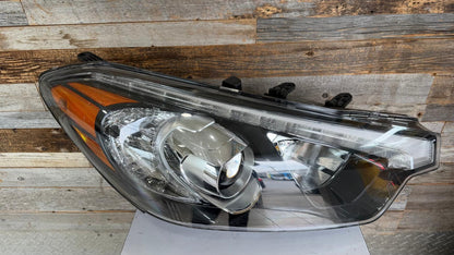 KIA FORTE 2014-2016 Passenger Headlamp assy composite Sedan; Halogen; w/o LED Position Lamp