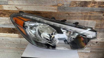 KIA FORTE 2014-2016 Passenger Headlamp assy composite Sedan; Halogen; w/o LED Position Lamp