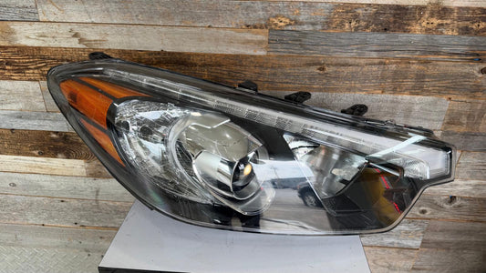 KIA FORTE 2014-2016 Passenger Headlamp assy composite Sedan; Halogen; w/o LED Position Lamp