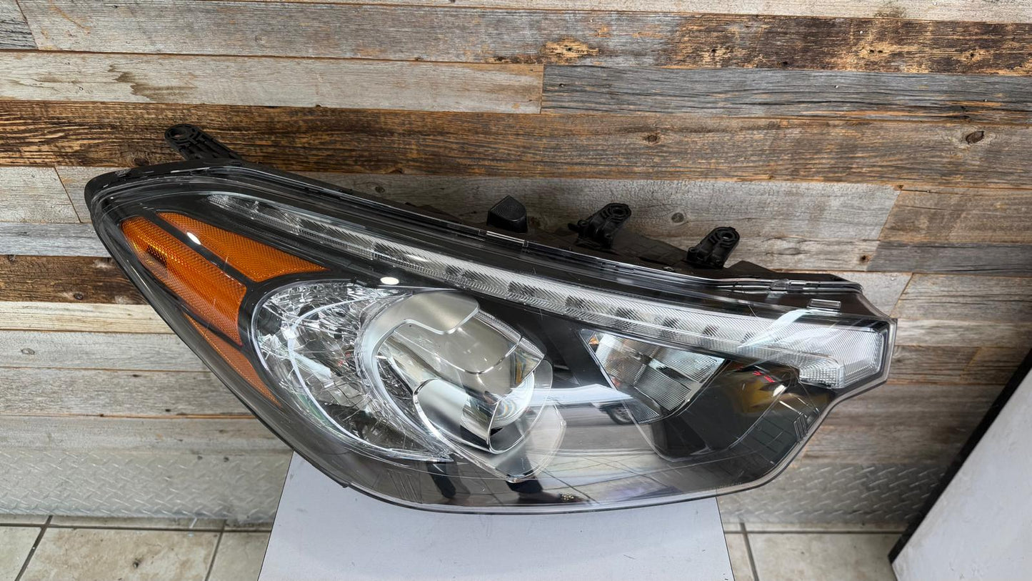 KIA FORTE 2014-2016 Passenger Headlamp assy composite Sedan; Halogen; w/o LED Position Lamp