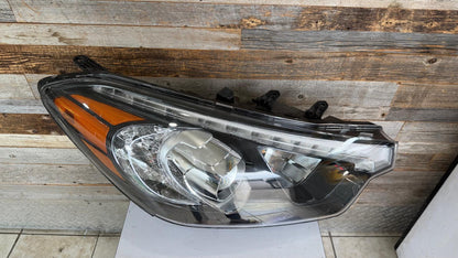 KIA FORTE 2014-2016 Passenger Headlamp assy composite Sedan; Halogen; w/o LED Position Lamp