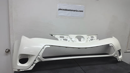 TOYOTA RAV4 2013-2015 Front bumper cover WHITE PEARL
