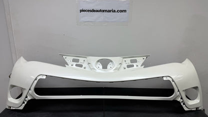 TOYOTA RAV4 2013-2015 Front bumper cover WHITE PEARL