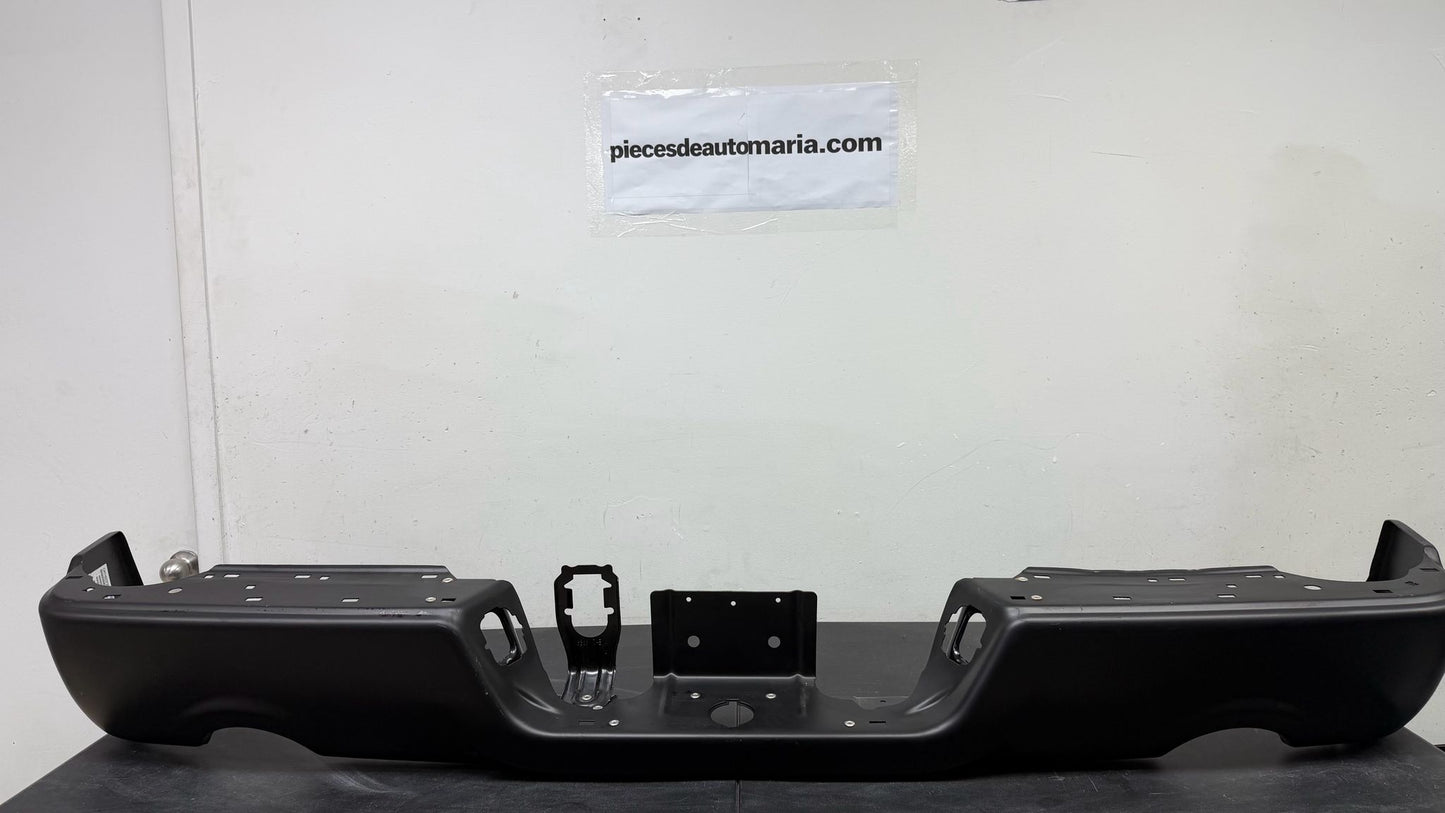 DODGE RAM 1500 /2009-2021 Rear bumper face bar w/Dual Exhaust; w/o Parking Sensor; prime