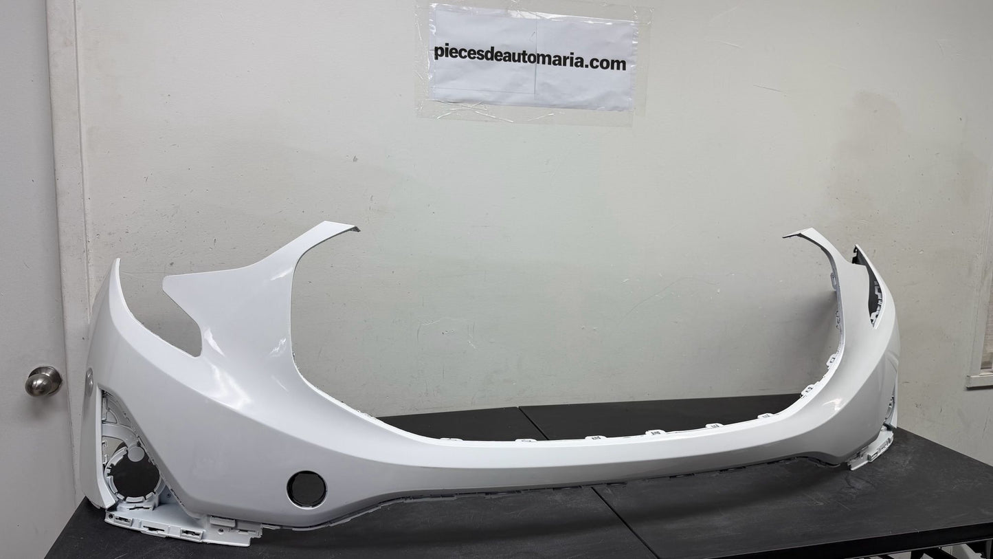 GMC TERRAIN  2018-2021 BUMPER UPPER FRONT WHITE W/O SENSOR EXCLUDE DENALI