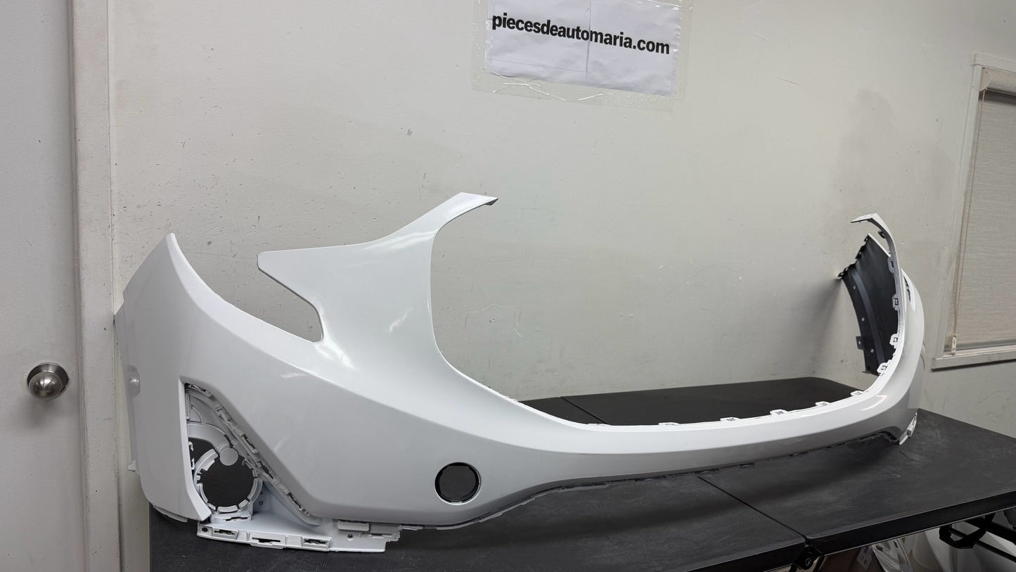 GMC TERRAIN  2018-2021 BUMPER UPPER FRONT WHITE W/O SENSOR EXCLUDE DENALI