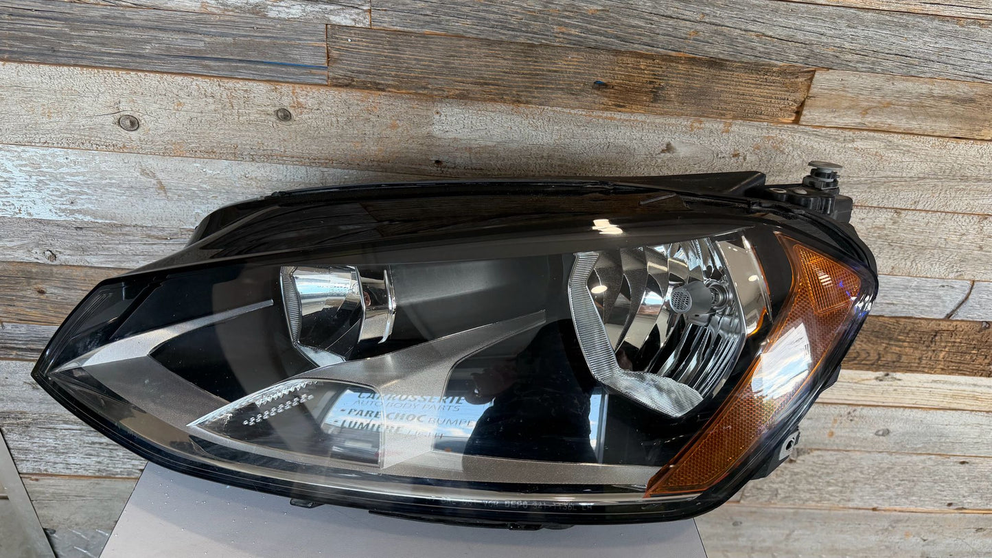 VOLKSWAGEN E-GOLF/GOLF 2015-2020 Driver Headlamp assy composite Halogen