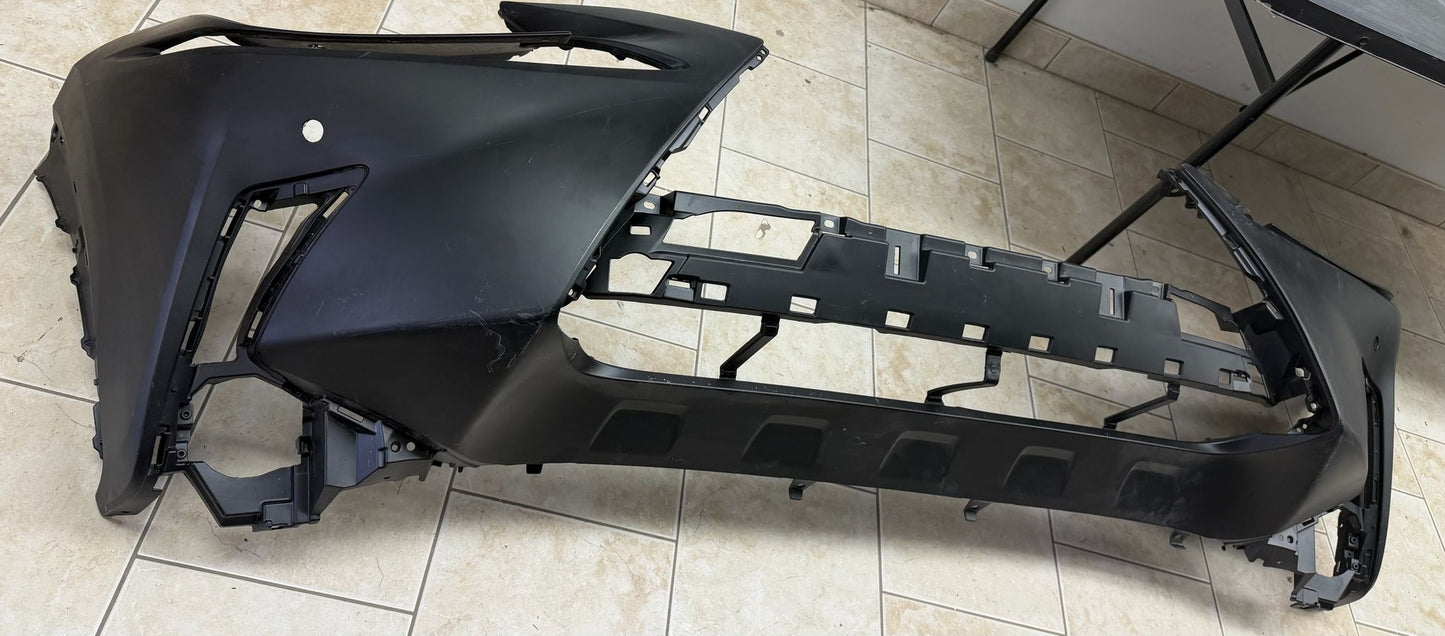 LEXUS NX300 2018-2021 Front bumper cover w/o F Sport Pkg; w/Headlamp Washers; w/Park Distance Sensors; prime