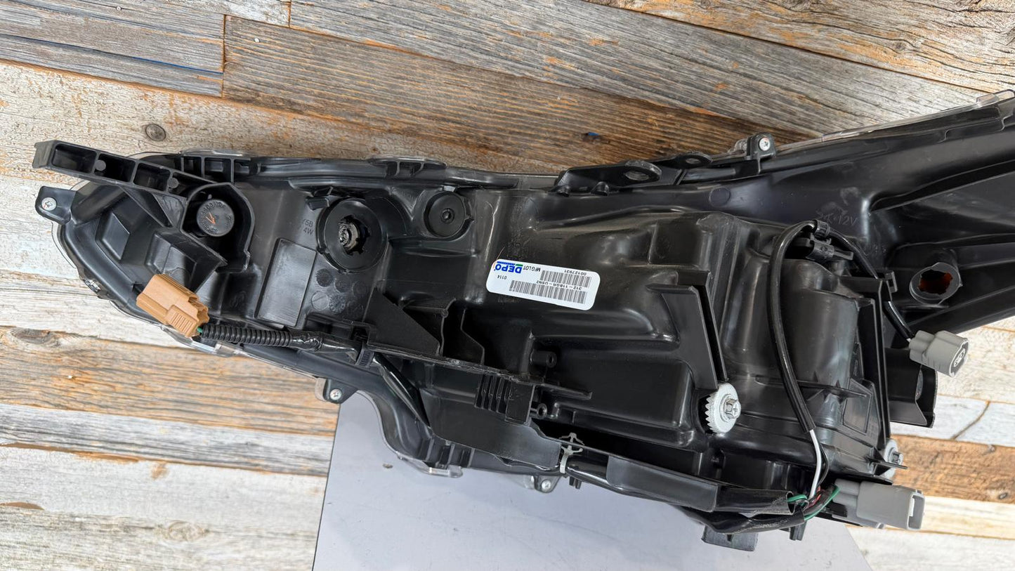 TOYOTA PRIUS 2019-2022 Passenger Headlamp assy composite w/o Adaptive Headlamps; w/Fog Lamps
