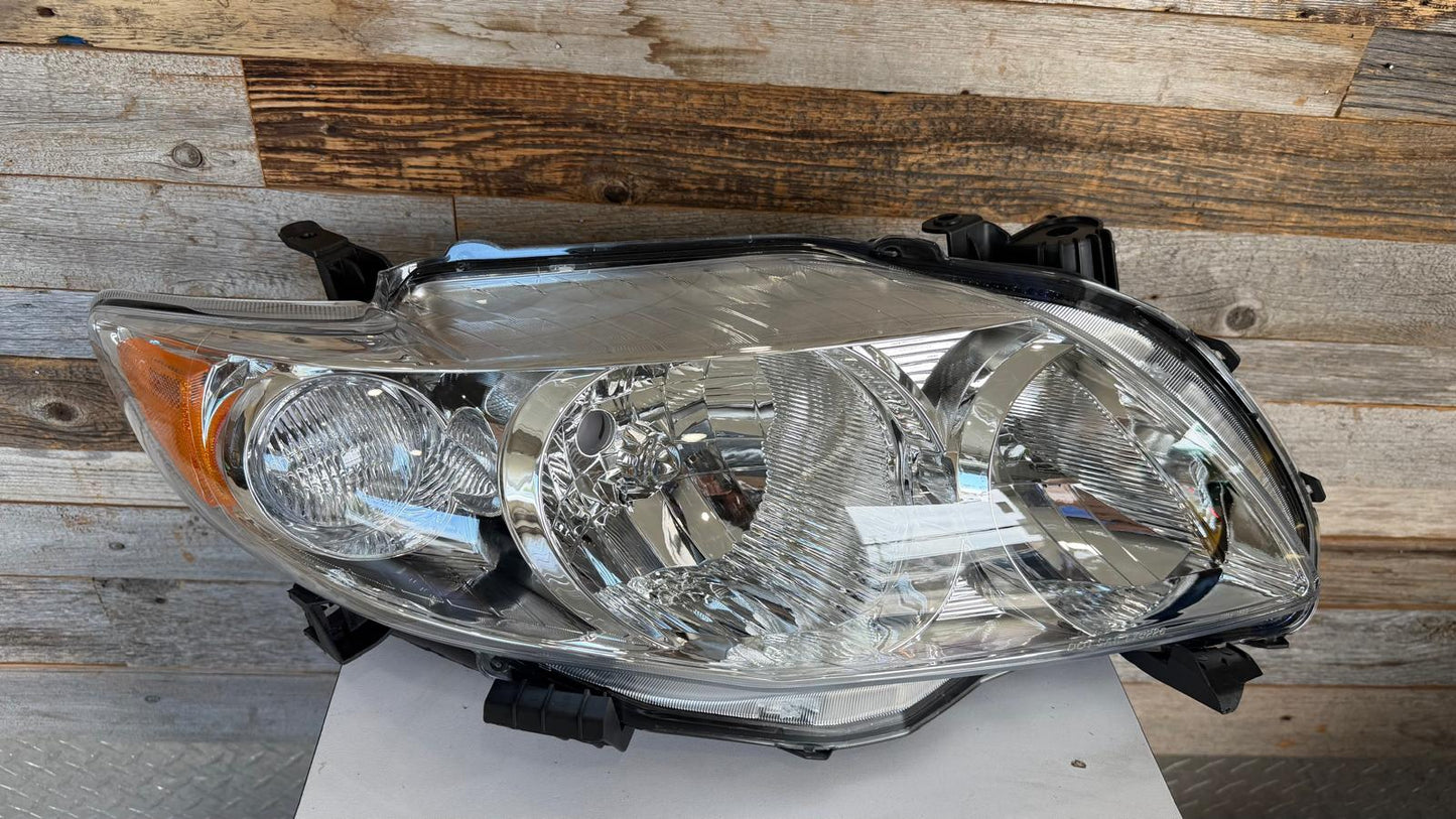 TOYOTA COROLLA 2009-2010 Passenger Headlamp assy composite BASE|CE|LE|XLE