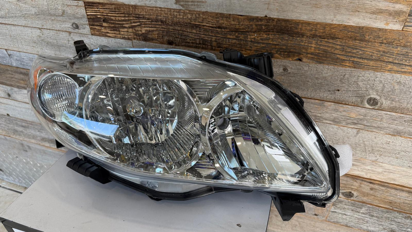 TOYOTA COROLLA 2009-2010 Passenger Headlamp assy composite BASE|CE|LE|XLE