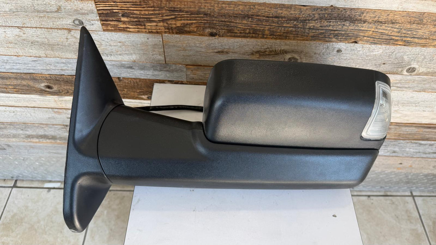 Dodge Ram 1500/ 2015-2018 Driver Mirror Power Heated; Trailer Tow Type; Code GPG/LEG; PTM