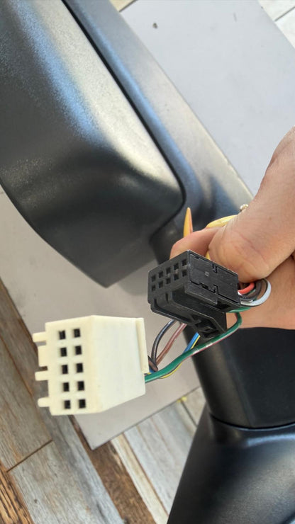 Dodge Ram 1500/ 2015-2018 Driver Mirror Power Heated; Trailer Tow Type; Code GPG/LEG; PTM