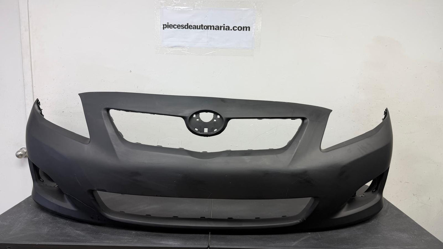 TOYOTA COROLLA 2009-2010 Front bumper cover BASE|CE|LE|XLE; w/o Spoiler Holes[ SEE PHOTO 5]