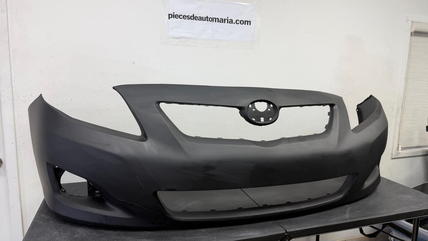 TOYOTA COROLLA 2009-2010 Front bumper cover BASE|CE|LE|XLE; w/o Spoiler Holes[ SEE PHOTO 5]