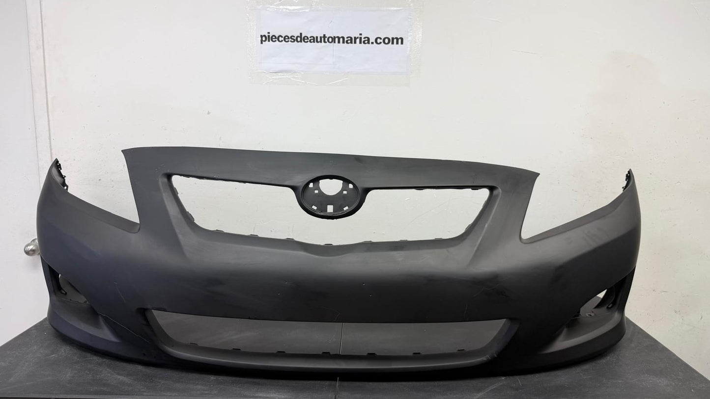 TOYOTA COROLLA 2009-2010 Front bumper cover BASE|CE|LE|XLE; w/o Spoiler Holes[ SEE PHOTO 5]