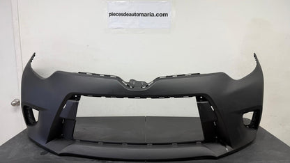 TOYOTA COROLLA 2014-2016 Front bumper cover CE|L|LE|LE ECO; w/o Chrome Grille Surround; prime