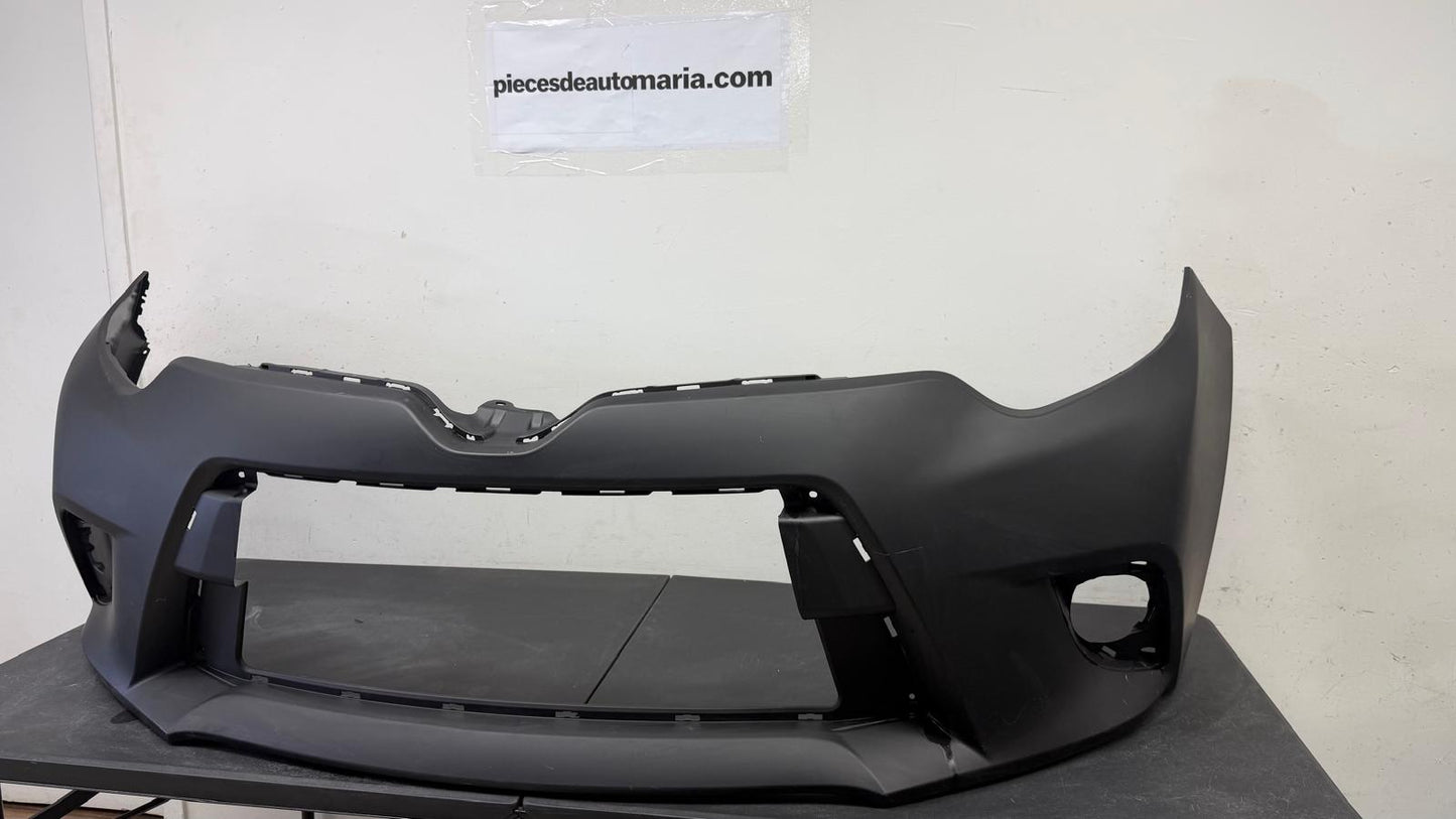 TOYOTA COROLLA 2014-2016 Front bumper cover CE|L|LE|LE ECO; w/o Chrome Grille Surround; prime