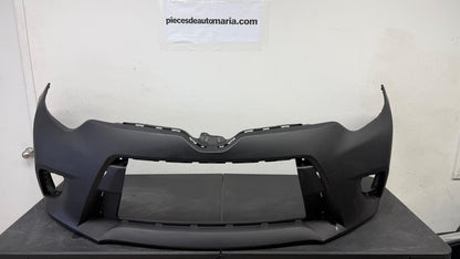 TOYOTA COROLLA 2014-2016 Front bumper cover CE|L|LE|LE ECO; w/o Chrome Grille Surround; prime