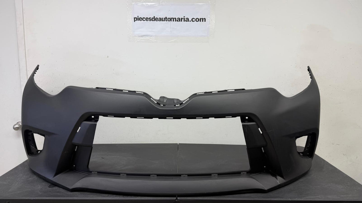 TOYOTA COROLLA 2014-2016 Front bumper cover CE|L|LE|LE ECO; w/o Chrome Grille Surround; prime