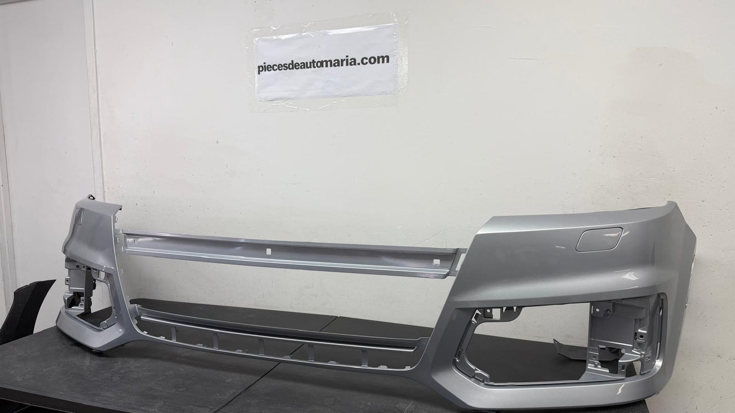 AUDI Q7 2017-2019 Front bumper cover w/Headlamp Washer; w/o Parallel Park Assist
