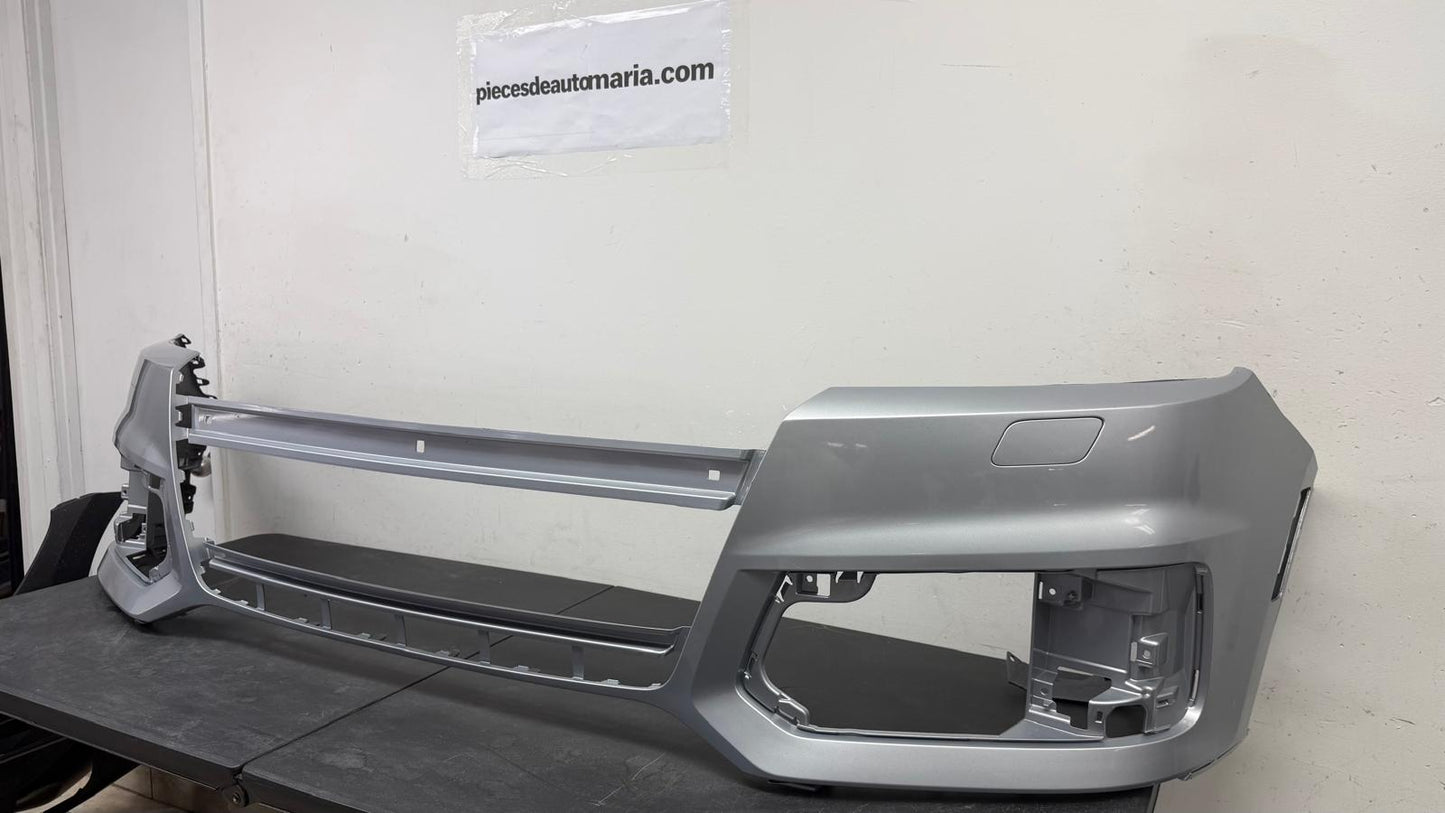 AUDI Q7 2017-2019 Front bumper cover w/Headlamp Washer; w/o Parallel Park Assist