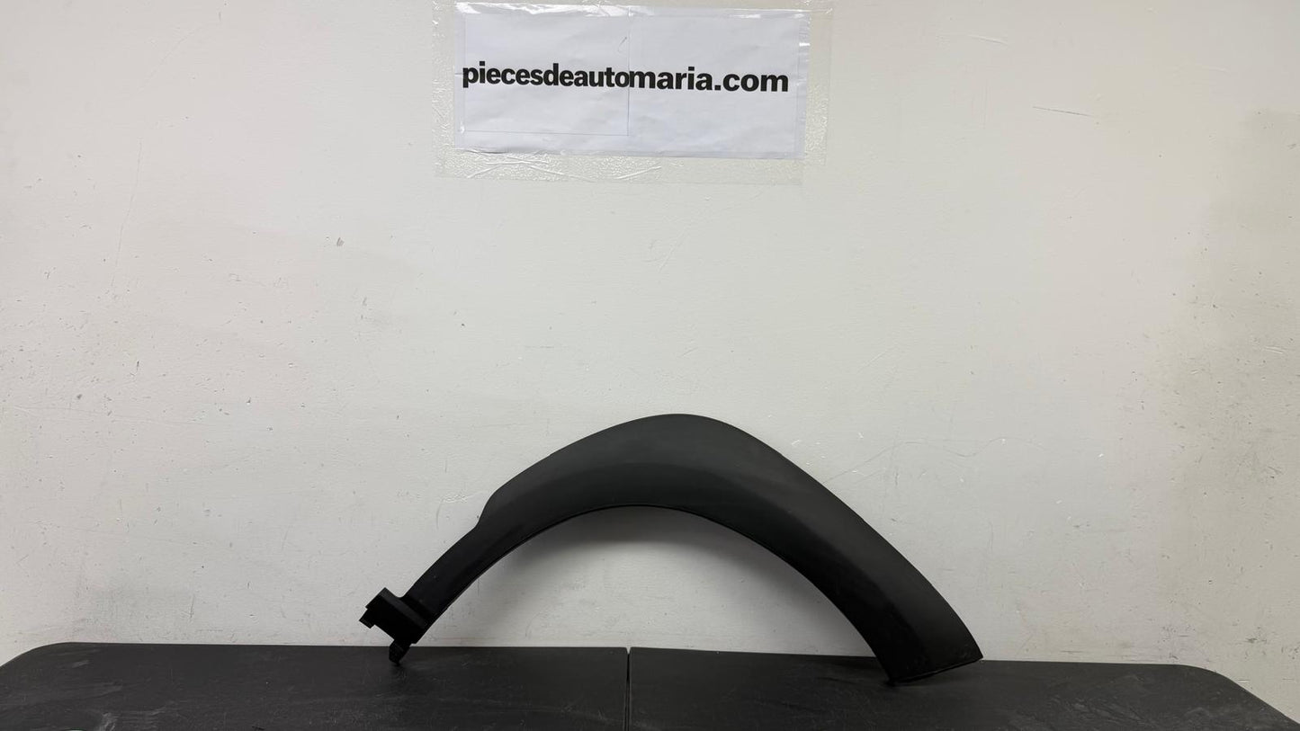 HYUNDAI KONA 2018-2021 Passenger Front wheel opening molding ESSENTIAL|LUXURY|PREFERRED|SE|SEL|SEL PLUS; Black