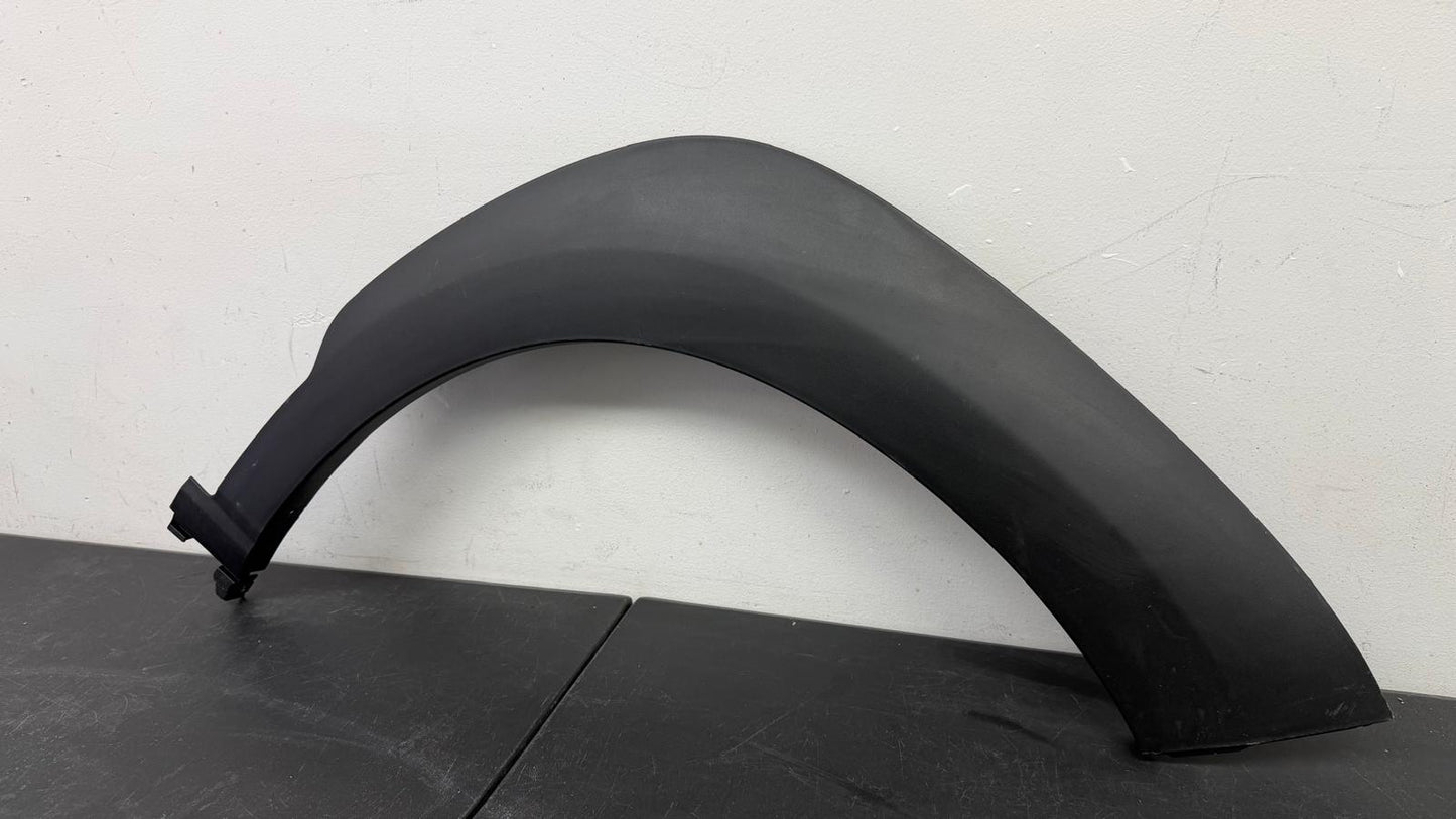 HYUNDAI KONA 2018-2021 Passenger Front wheel opening molding ESSENTIAL|LUXURY|PREFERRED|SE|SEL|SEL PLUS; Black