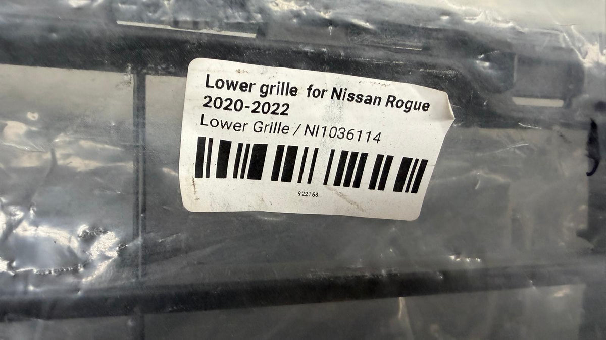 NISSAN ROGUE 2021-2023 Front bumper lower grille USA Built