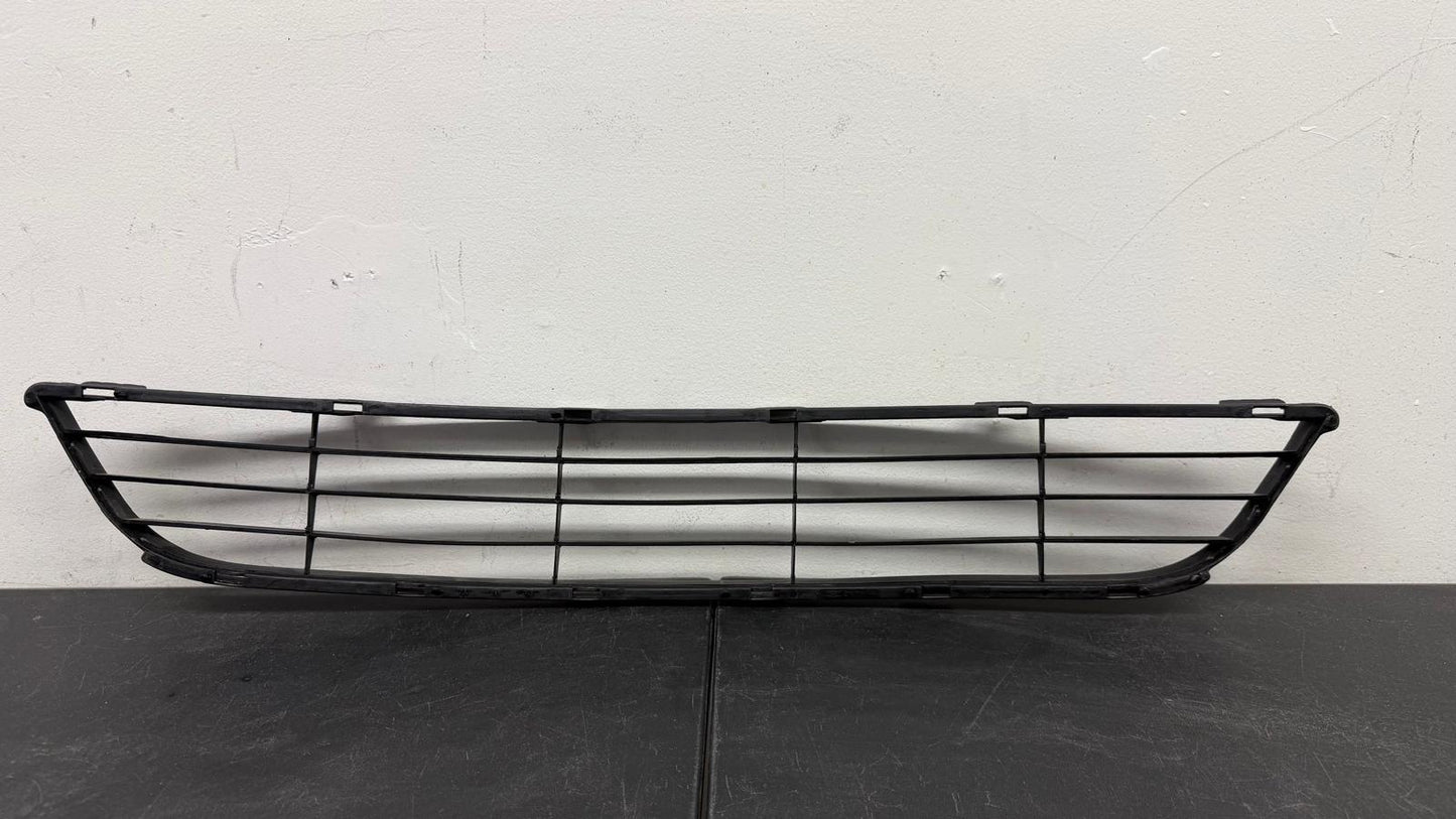 TOYOTA YARIS 2007-2008 Front bumper grille Sedan; Matte Dark Gray