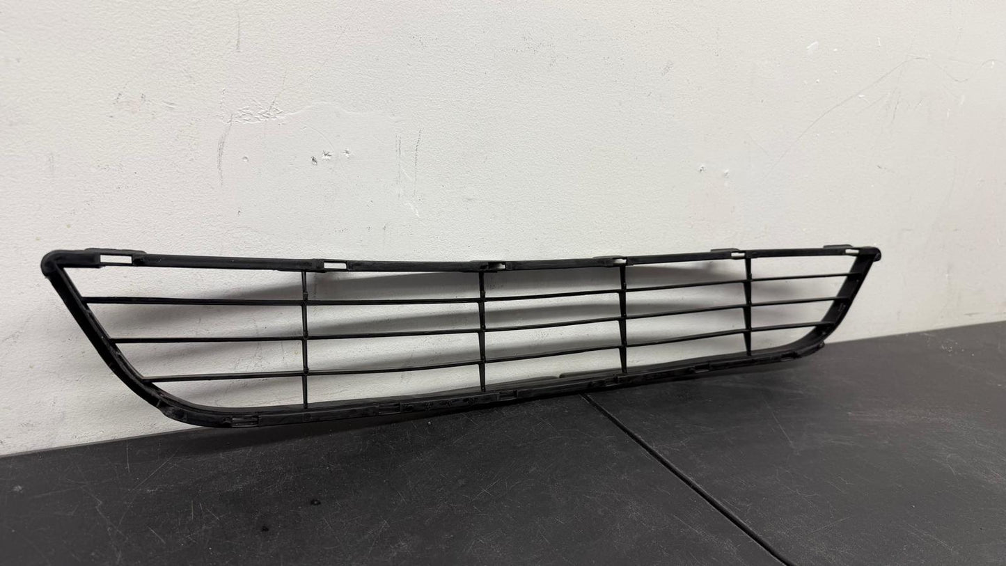 TOYOTA YARIS 2007-2008 Front bumper grille Sedan; Matte Dark Gray