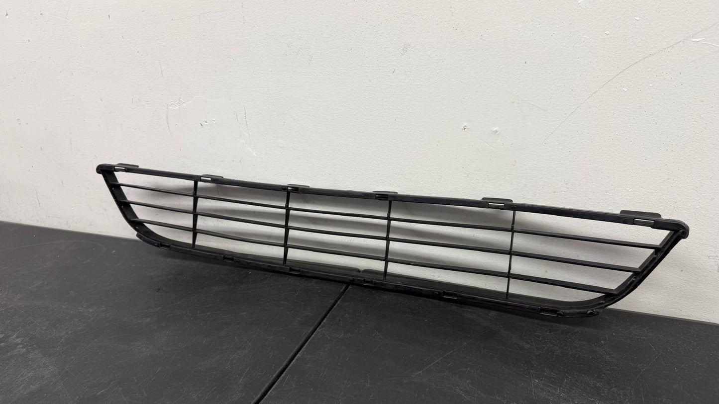 TOYOTA YARIS 2007-2008 Front bumper grille Sedan; Matte Dark Gray