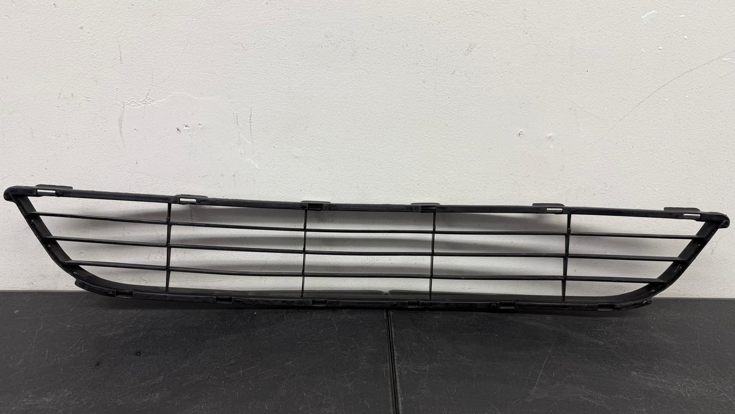 TOYOTA YARIS 2007-2008 Front bumper grille Sedan; Matte Dark Gray