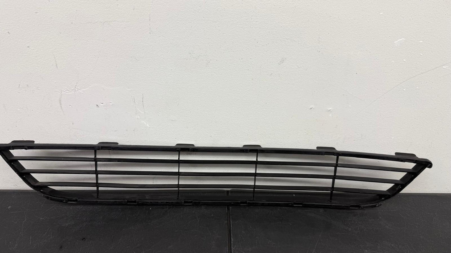 TOYOTA YARIS 2007-2008 Front bumper grille Sedan; Matte Dark Gray