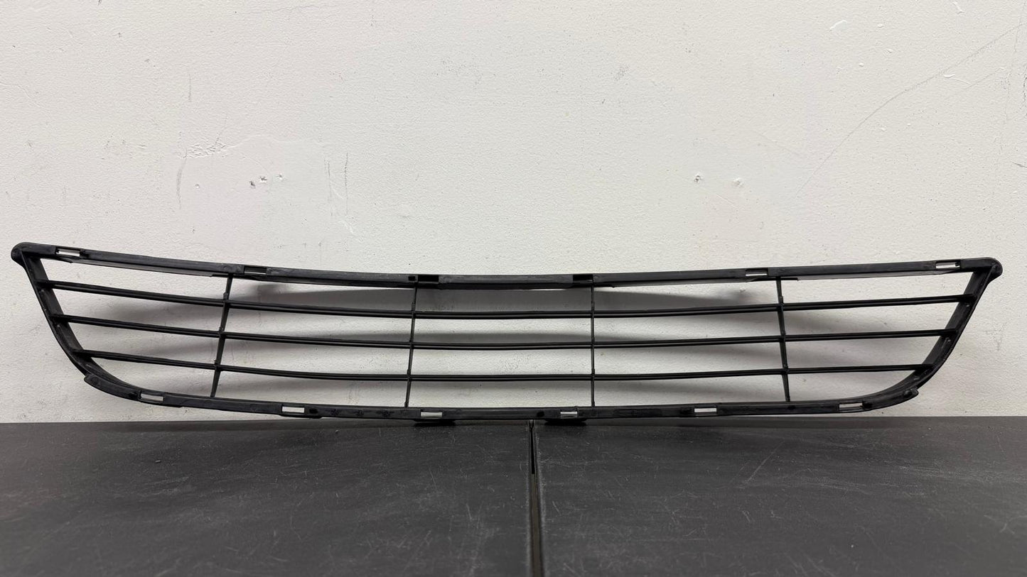 TOYOTA YARIS 2007-2008 Front bumper grille Sedan; Matte Dark Gray
