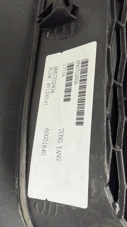 FRONT GRILLE BLACK HYUNDAI SONATA 2006-2008